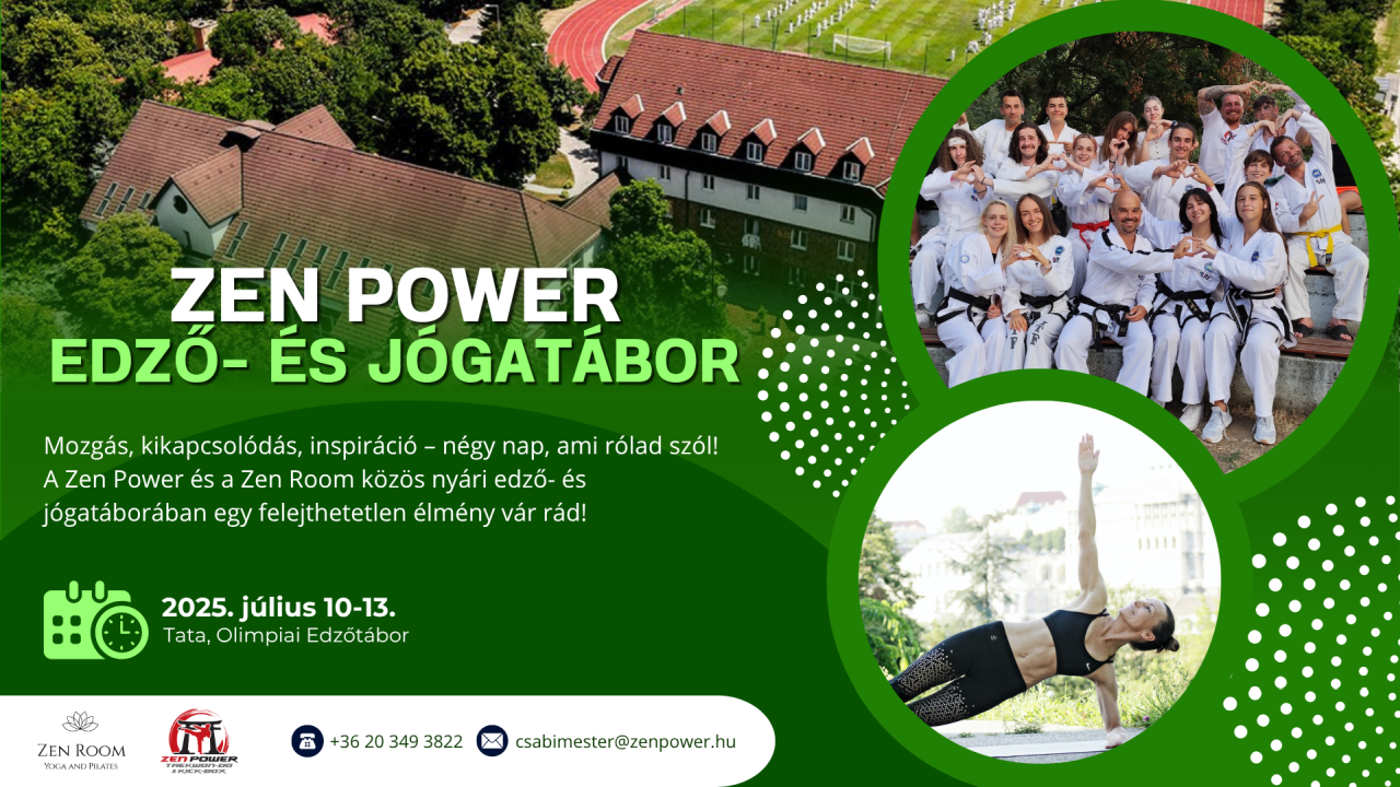 Zen Power Edző- és Jógatábor 2025